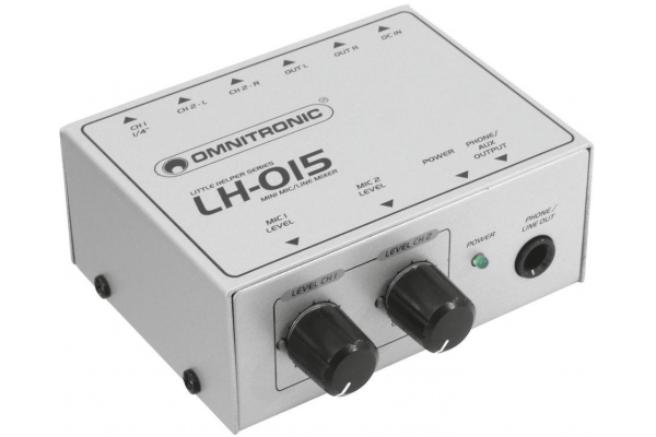 LH-015 2-Channel Mic/Line Mixer