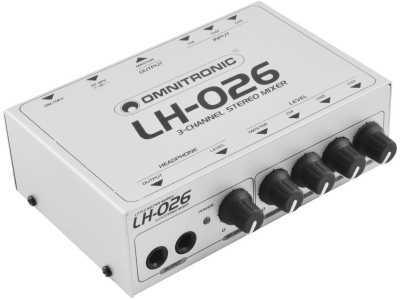 LH-026 3-Channel Stereo Mixer
