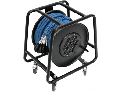 Multicore Stagebox 16/4 30m cable reel
