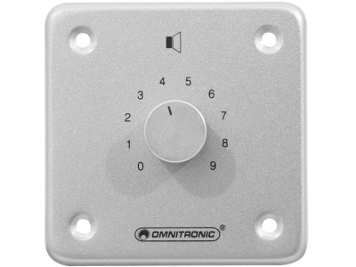 PA Volume Controller 10W stereo sil