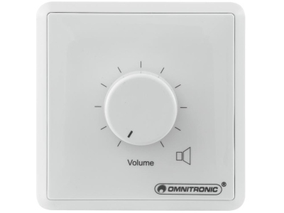 PA Volume Controller 5W stereo wh