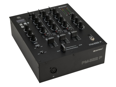 PM-322P 3-Channel DJ Mixer with Bluetooth & USB Player