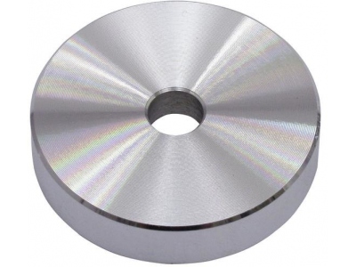 Puck Single Center Piece Aluminum silver
