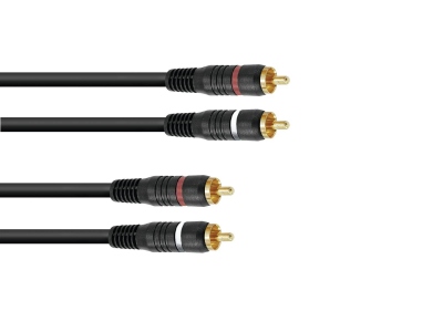 RCA cable 2x2 0.6m
