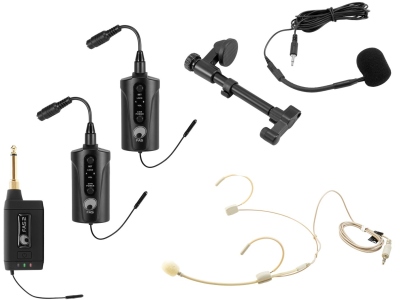 Set FAS TWO + 2x BP + Headset + Acoustic guitar microphone 660-690MHz