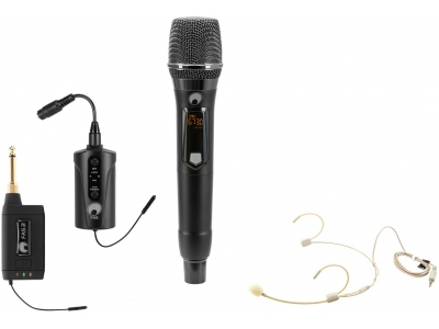 Set FAS TWO + Dyn. wireless microphone + BP + Headset 660-690MHz