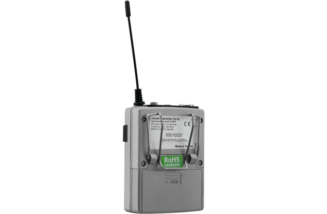 OMNITRONIC TM-105 Transmitter Set XLR WAMS-05 Omnitronic TM-105 Transmitter Set XLR WAMS-05
