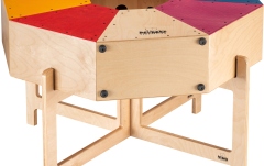 Opt Cajonuri Îmbinate Circular Nino Percussion Classroom Cajon Group Rhythm Set