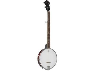 Americana Series Banjo 5 String Open Back - Whiskey Burst Matte / Chrome HW