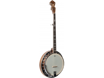 Banjo Falcon Series 5-String inclusive Gigbag - Natural Walnut