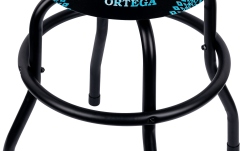  Ortega Bar Stool - 24" Blue kaleidoscope / Black Hardware