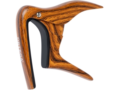 Capo optimized for Ukulele, Banjo and Mandoline - Walnut Design