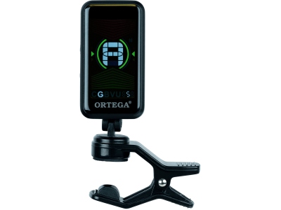 Clip-On Tuner - Multi-mode calibratable for chromatic, guitar, bass, ukulele & violin