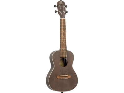 Earth Series Concert Ukulele - Coal Black Acoustic