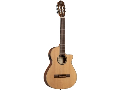 Family Series 3/4 Nylon String Guitar 6-String - Natural + Gig Bag RCE125-3/4