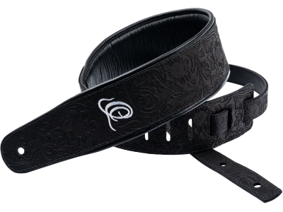 Genuine Leather Strap - Byzantine Black