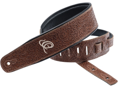 Genuine Leather Strap - Byzantine Brown