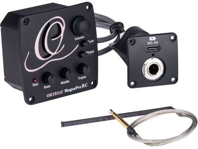 Guitar onboard active preamp system - Rechargeable
