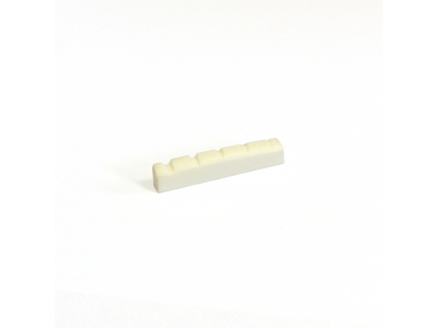 Nut for 5-stringed Lefthand-Bass - Hmax=9mm, W=45mm, D=5mm