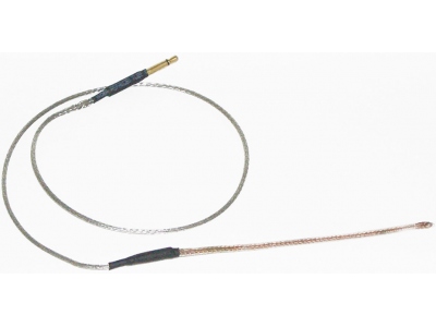 Pickup (Flex) Piezo 70 x 2mm, cable length about 22cm - 70 x 2mm, Kabel ca. 22cm