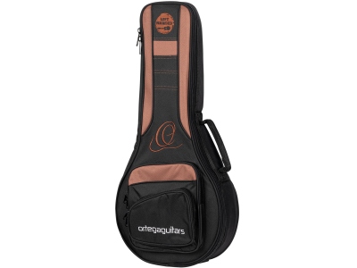 Pro Series Lefty Mini Travel Guitar Bag - Black/Brown