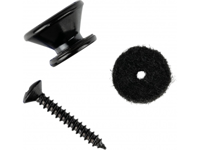 strap pins (pair) incl. washer and screw -  Black