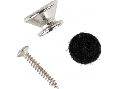 strap pins (pair) incl. washer & screw - Chrome