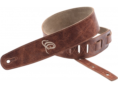 Suede Leather Strap - Caramel