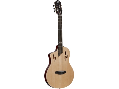 TourPlayer DeLuxe Lefty - Spruce Natural + Gig Bag