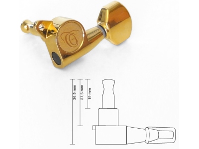 Tuner G, B, E - Gold