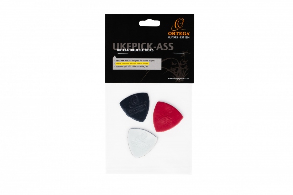 Ukulele Picks Leather 3pcs Pack