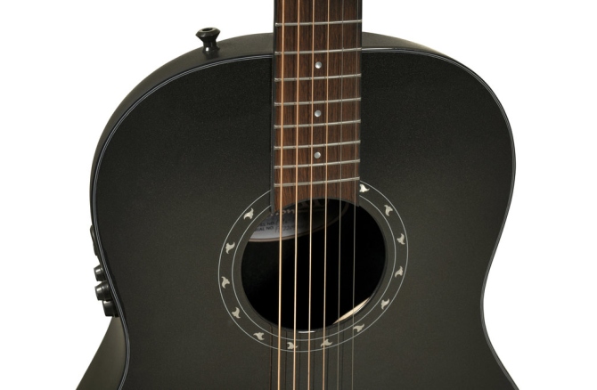 Ovation E-Acoustic Pro Ultra Mid-Depth Pitch Black