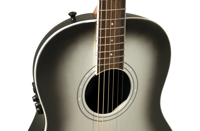 Ovation E-Acoustic Pro Ultra Mid-Depth Silver Shadow 1516SSM-G