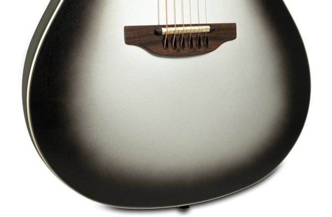Ovation E-Acoustic Pro Ultra Mid-Depth Silver Shadow 1516SSM-G