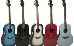 Ovation E-Acoustic Pro Ultra Mid-Depth Silver Shadow 1516SSM-G