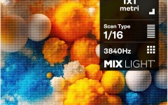 P3 EXTERIOR Mixlight Ecran LED 1m x 1m Exterior P3