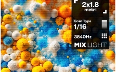 P3 EXTERIOR Mixlight Ecran LED 2m x 1.8m Exterior P3
