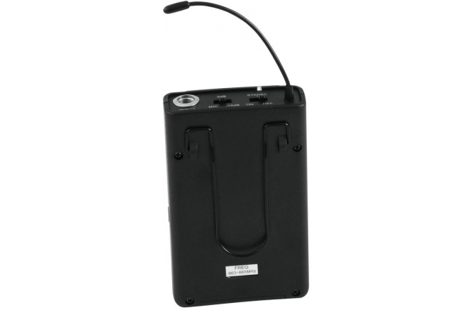 Pachet Bodypack + Headset Omnitronic WAMS-10BT Bodypack with Headset