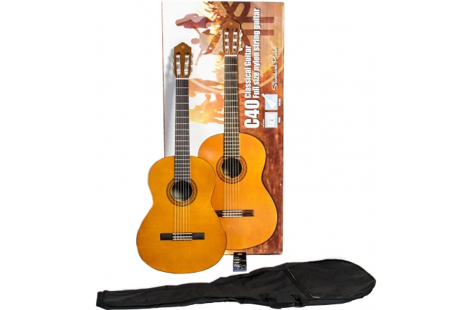 Pachet chitară clasică 4/4 Yamaha C40 Package STD