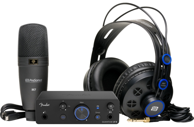 Pachet complet înregistrări Fender Quantum Creator Bundle