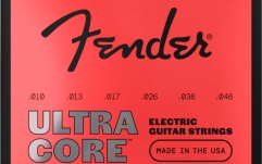 Pachet corzi chitară electrică Fender 1250 Ultracore™ Guitar Strings Nickel Plated Steel Ball End 1250R Gauges .010-.046 (6) 3-Pack