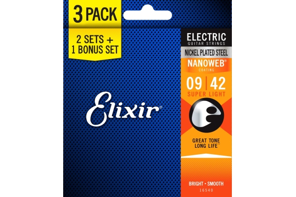 3Pack Nanoweb Electric 9-42 16540 3Pack Nanoweb Electric 9-42 16540
