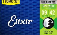 Pachet corzi Elixir 3Pack Optiweb Electric 9-42