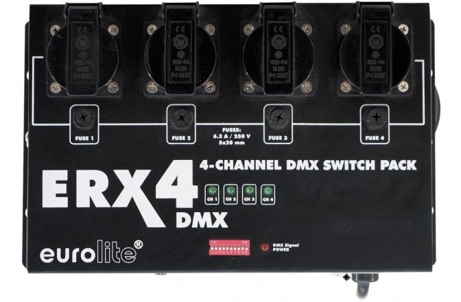 Pachet de comutatoare Eurolite ERX-4 DMX Switch Pack