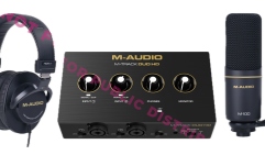 Pachet de înregistrări M-AUDIO M-track Duo Hd Producer Pack