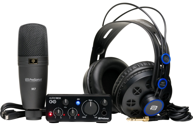 Pachet de înregistrări Presonus AudioBox GO Creator Bundle