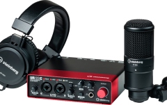 Pachet de înregistrări Steinberg UR22C Red Recording Pack