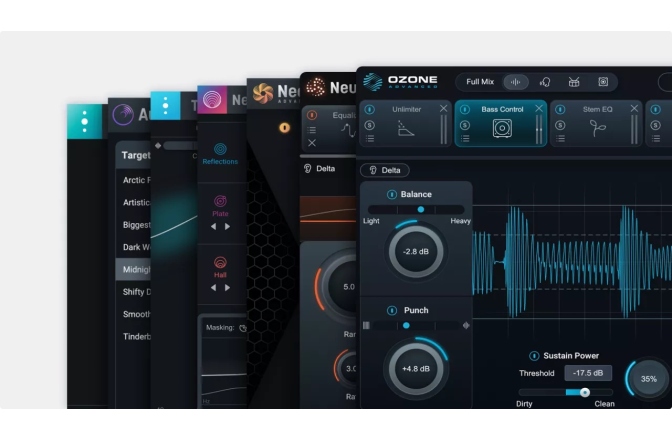 Pachet de plugin-uri iZotope Mix & Master Bundle Advanced Plugin Bundle (Download)