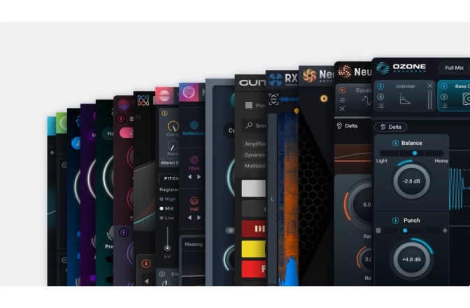 Pachet de plugin-uri iZotope Music Production Suite 8 Plugin Bundle (Download)