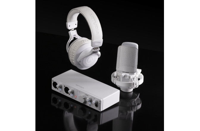 Pachet de studio Arturia MiniFuse Recording Pack White